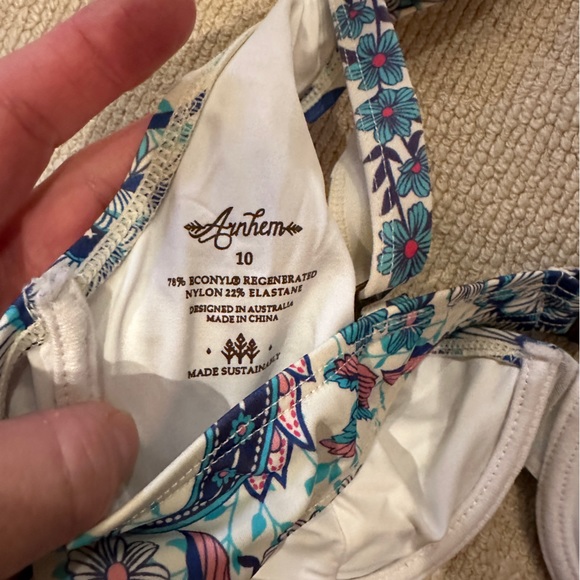 NWOT Arnhem Azalea Bikini in Blue AUS 10 / US M - Picture 10 of 11